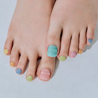 (B) Pastel Pallet Pedicure