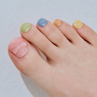 (B) Pastel Pallet Pedicure