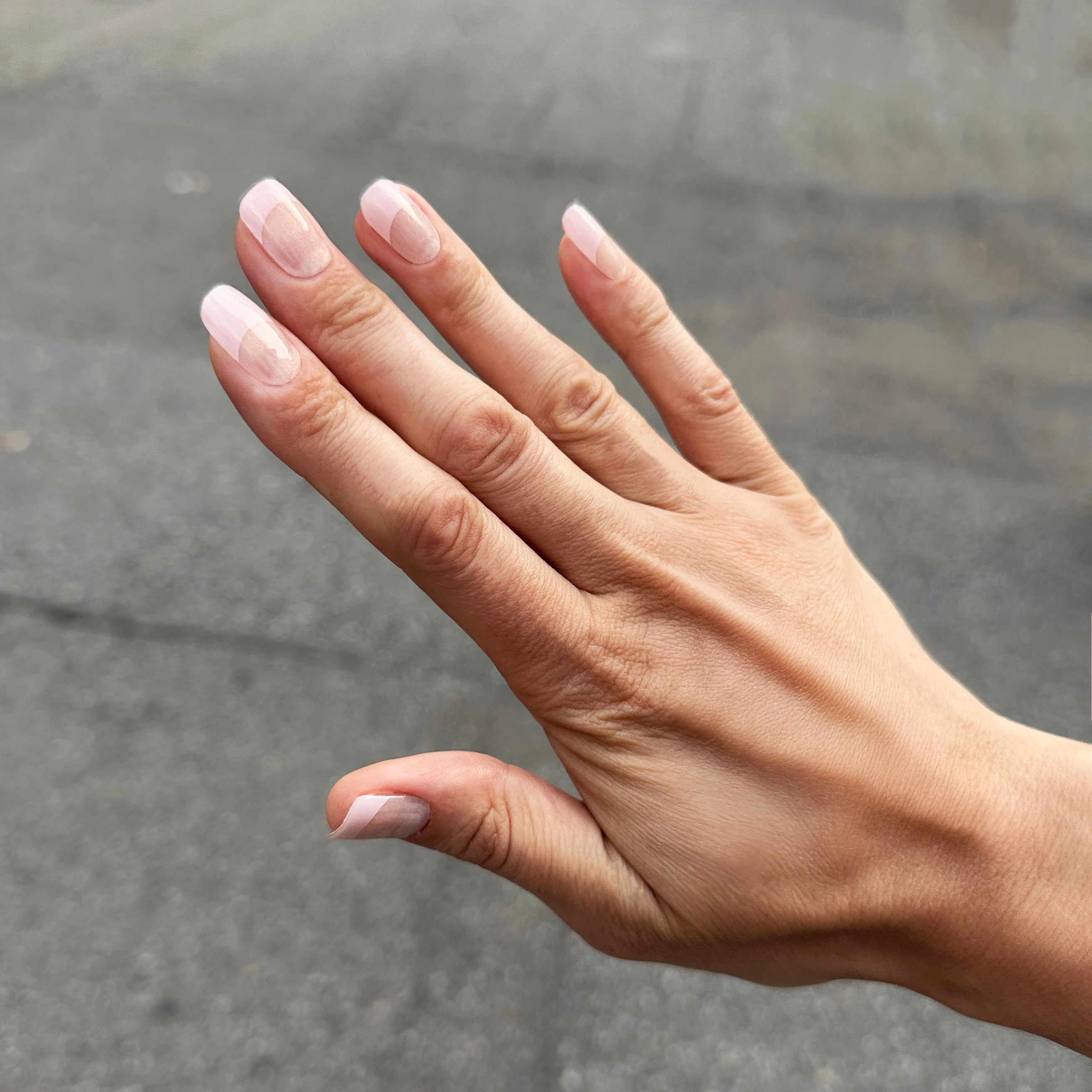 글로시 핑크 프렌치 Glossy Pink French