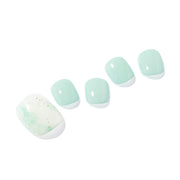 민트마블 패디큐어 Mint Marble Pedicure